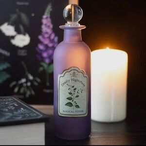 Purple Magical Potion Bottle